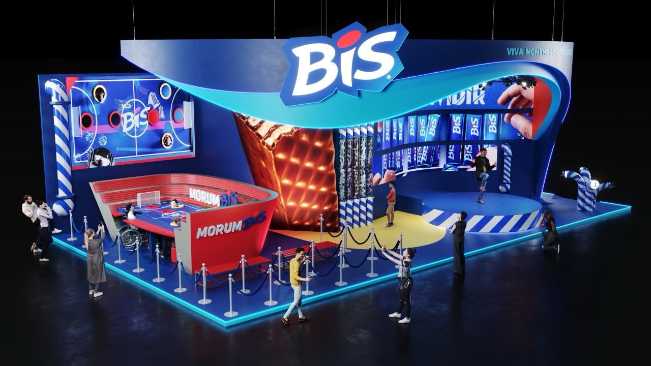 BIS · CCXP 2024 — Projeto de estande · Cenografia · Brand Experience · Ativações — imagem 9