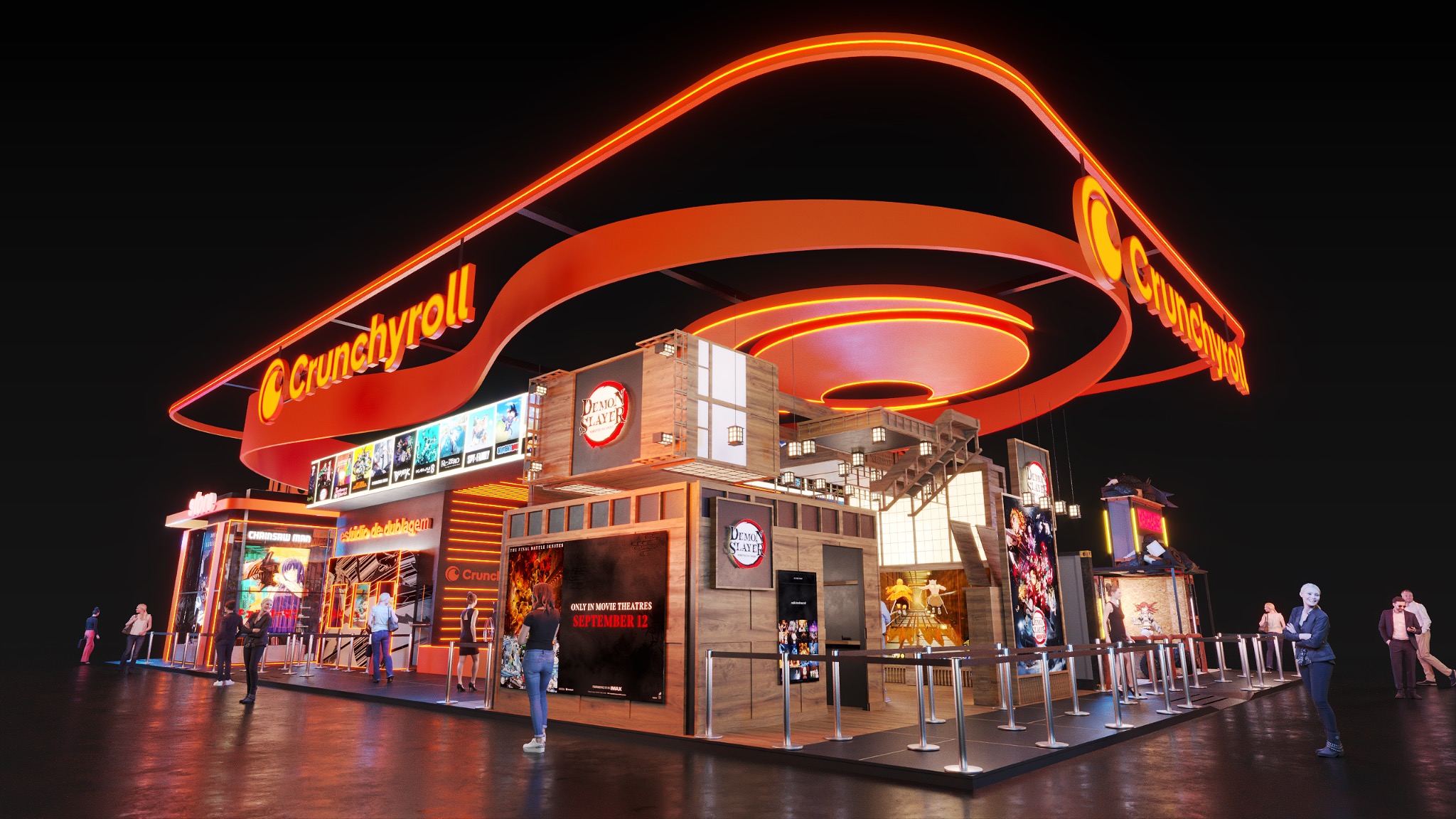 CRUNCHYROLL · CCXP — Estande · Store · Experiência — imagem 1