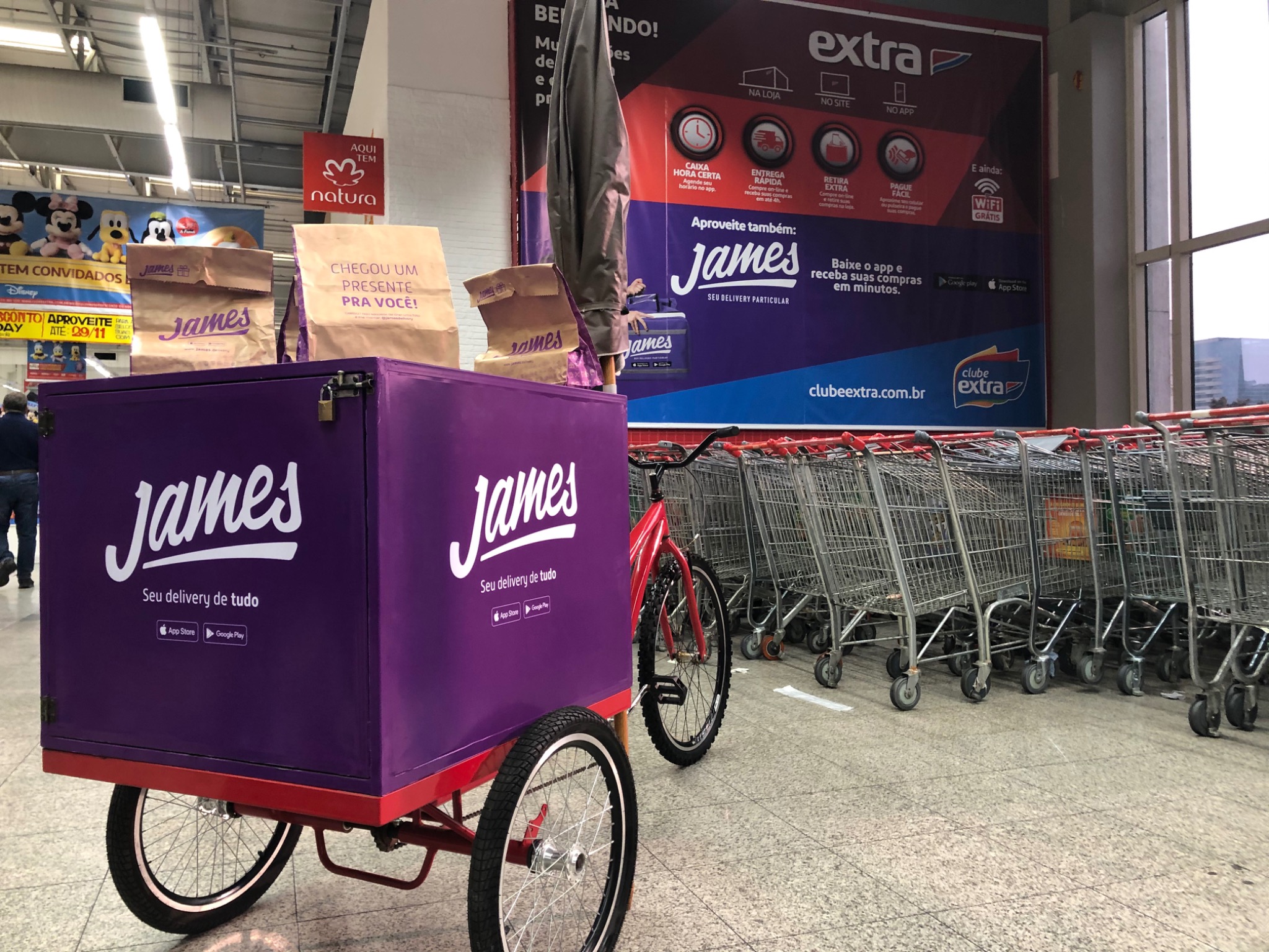 JAMES DELIVERY — Promoção · Varejo · Conversão — imagem 1