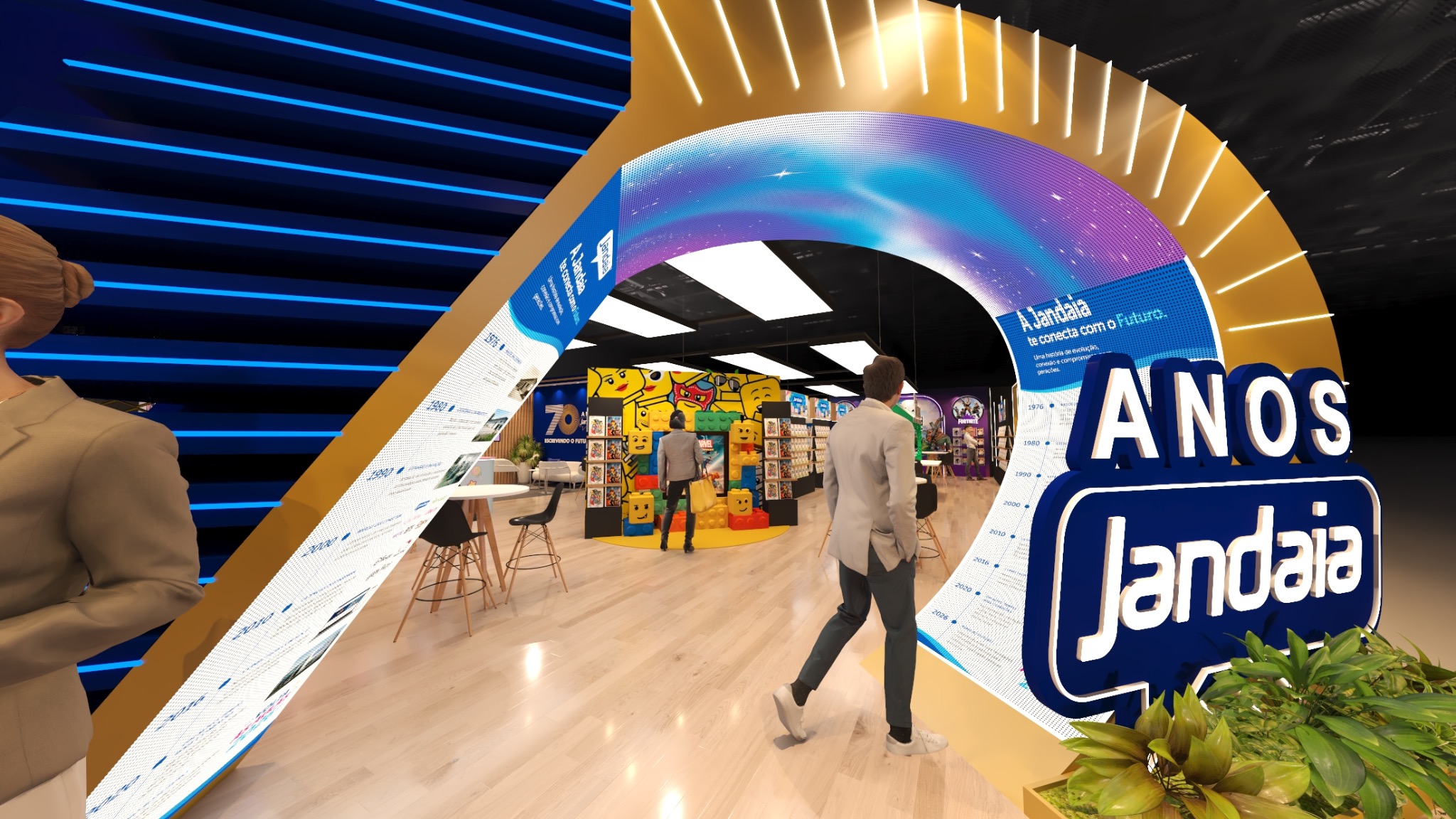 JANDAIA · ESCOLAR 2026 — 70 anos · Estande · Brand Experience — imagem 4