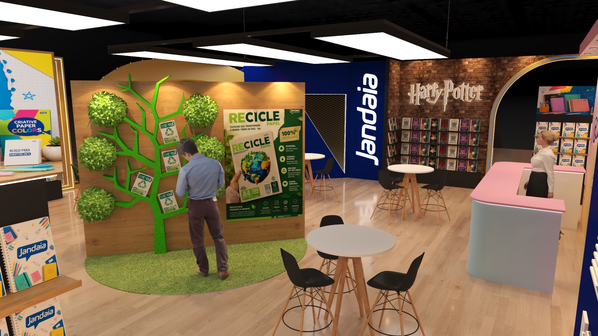 JANDAIA · ESCOLAR 2026 — 70 anos · Estande · Brand Experience — imagem 7