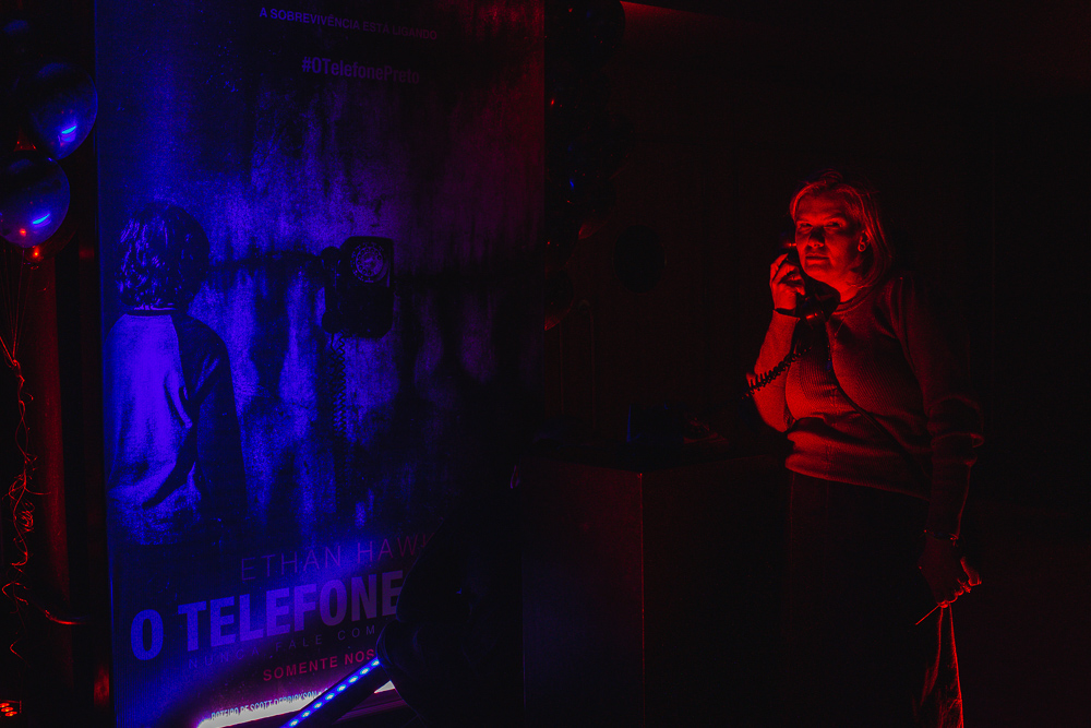 O TELEFONE PRETO — Pré-estreia · Experiência · Ativação — imagem 2