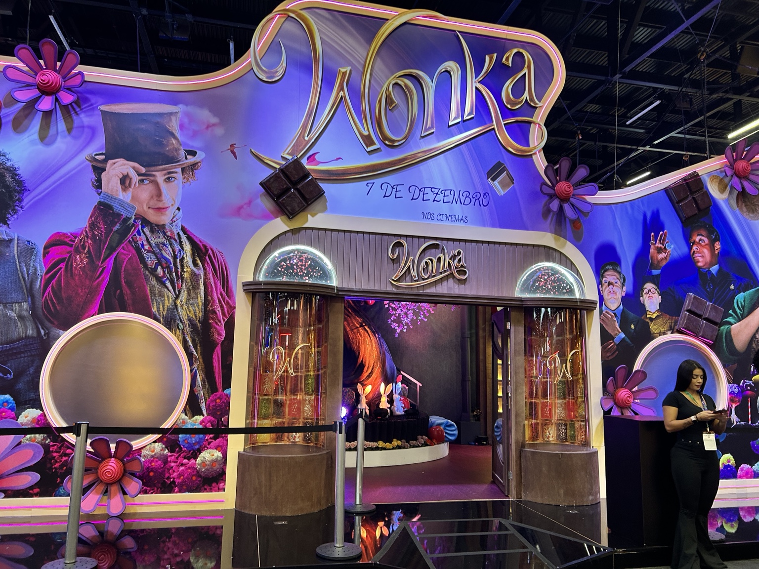CCXP 2023 — Warner Bros. · HBO Max · Wonka — imagem 3